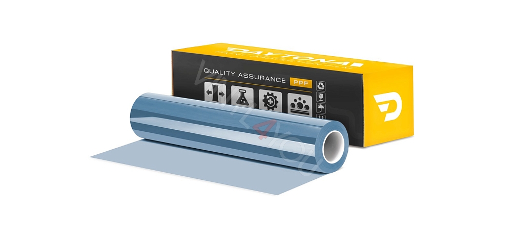 Полиуретан для фар тонирующий DAYTONA S100 голубой 30 см