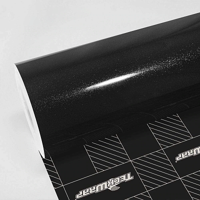 Пленка Черный ксералик под лаком TeckWrap - Ebony Sparkle - CK202-HD