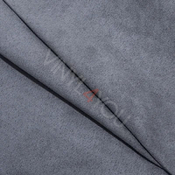 Алькантара без клея серая