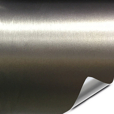 Пленка Матовый хром алюминий темно-серый