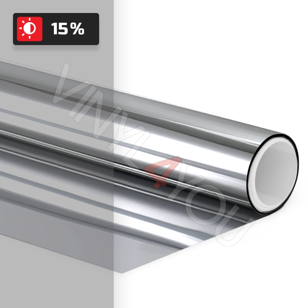 Зеркальная тонировочная пленка Spectroll Silver R15